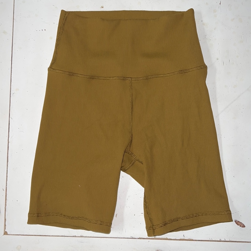NWOT Aerie Offline Ribbed Biker Shorts